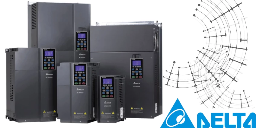 Falowniki wektorowe C2000 Delta Electronics