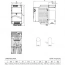 Falownik wektorowy 0,4kW 3-fazowy 460VAC Delta Electronics VFD004E43T