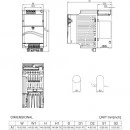 Falownik wektorowy 0,75kW 3-fazowy 460VAC Delta Electronics VFD007E43T