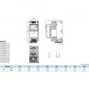 Falownik skalarny 0,75kW 3-fazowy 460VAC Delta Electronics VFD007EL43A