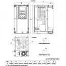 Falownik wektorowy 1,5kW 3-fazowy 460VAC Delta Electronics VFD015CP43B-21