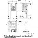 Falownik wektorowy 2,2kW 3-fazowy 460VAC Delta Electronics VFD022CP43B-21