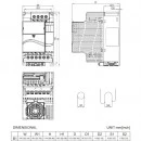 Falownik wektorowy 2,2kW 230VAC Delta Electronics VFD022E21A