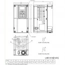 Falownik wektorowy 3,7kW 3-fazowy 460VAC Delta Electronics VFD037C43E