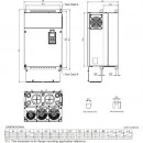 Trójfazowy falownik 110/90 kW 460VAC VFD1100C43A-21 Delta Electronics