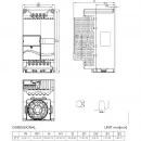 Falownik wektorowy 11kW 3-fazowy 460VAC Delta Electronics VFD110E43A