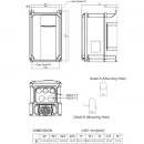 Przemiennik częstotliwości 1-fazowy 2,2 kW 230V AC Delta Electronics VFD11AMS21MNSAA