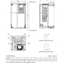 Falownik wektorowy 15kW 3-fazowy 460VAC Delta Electronics VFD150CP43B-21