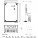 Falownik 15kW 400VAC Delta Electronics VFD150ED43S