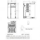 Przemiennik częstotliwości 3-fazowy 7,5 kW 400V AC Delta Electronics VFD17AMS43ENSAA