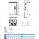 Falownik wektorowy 37kW 3-fazowy 460VAC Delta Electronics VFD370C43A