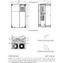 Falownik wektorowy 37kW 3-fazowy 460VAC Delta Electronics VFD370CP43B-21