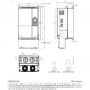 Falownik wektorowy 90kW 3-fazowy 460VAC Delta Electronics VFD900CP43A-21