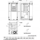Falownik wektorowy 0,75kW 3-fazowy 460VAC Delta Electronics VFD007CP43A-21