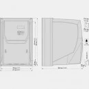 Trójfazowy falownik 7,5kW DA1-35012NB-B66C Eaton