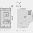 Trójfazowy falownik 11kW DA1-35017NB-A20C Eaton