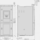 Trójfazowy falownik 18,5kW DA1-35028NB-B55C Eaton
