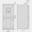 Trójfazowy falownik 37kW DA1-35054NB-B55C Eaton