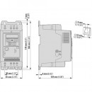1-fazowy falownik 1,5 kW 230 VAC DC1-127D0FN-A20CE1 Eaton