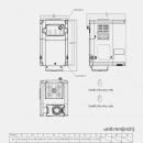 Falownik wektorowy 3,7kW 3-fazowy 460VAC Delta Electronics VFD037CB43A-21