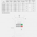 Falownik FA-3HS-022 3x400V AC 2,2 kW F&F