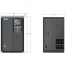 Trójfazowy falownik 55 kW MD520-4T55BS-INT Inovance