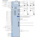 Falownik 0,4/0,75 kW 3x400 V AC MD800-1-4T1R8 Inovance