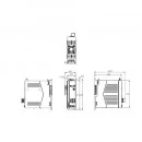 Falownik 2,2/3,7 kW 3x400 V AC MD800-1-4T5R5S Inovance