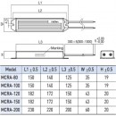 Rezystor hamowania 2000 W 40 Ohm MCRA 2000W 40 OHM