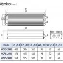 Rezystor hamowania 2400 W 60 Ohm MCRS 2400W 60 OHM