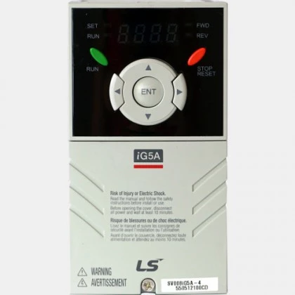 Falownik wektorowy 0,75kW 3-fazowy 400VAC LG SV008iG5A-4