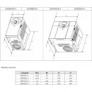 Falownik wektorowy 0,4 kW 230VAC LG SV004iC5-1F