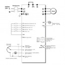 Falownik wektorowy 0,75 kW 230VAC SV008iC5-1F