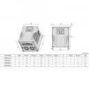 Falownik wektorowy 7,5kW 3-fazowy 400VAC LG SV075iG5A-4