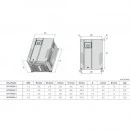Falownik wektorowy 15kW 3-fazowy 400VAC LG SV150iG5A-4