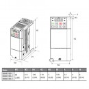 Falownik wektorowy 0,4kW 1-fazowy 230VAC LG LSLV0004-S100-1EOFNM