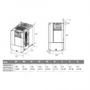 Falownik wektorowy 0,75kW 1-fazowy 230VAC LG LSLV0008-S100-1EOFNM