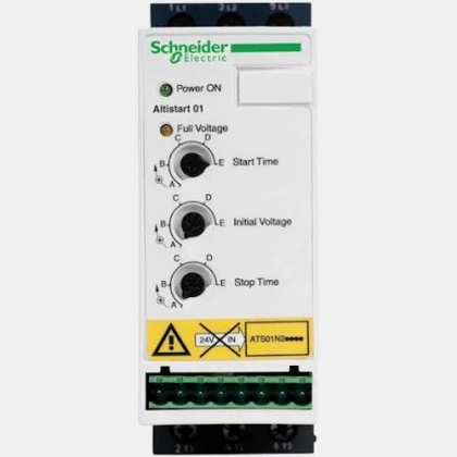 Softstart 2,2 kW 3F 400 VAC ATS01N206RT Schneider Electric