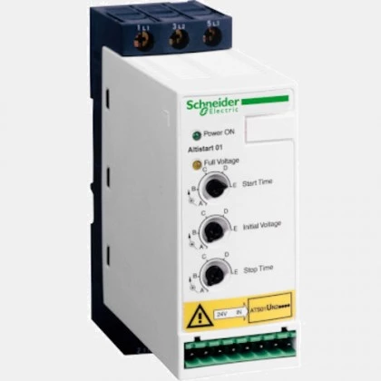 Softstart 3 kW 3F 380/415 VAC ATS01N206QN Schneider Electric