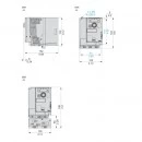 Falownik ATV320U15M2C 1-fazowy o mocy 1,5 kW Schneider Electric