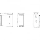 Falownik Sinamics G120C 6SL3210-1KE12-3AP2 Siemens 3-fazowy o mocy 0,55/0,75 kW