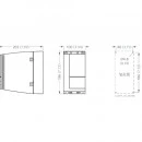 Falownik Sinamics G120C 6SL3210-1KE21-7AB1 Siemens 3-fazowy o mocy 5,5/7,5 kW