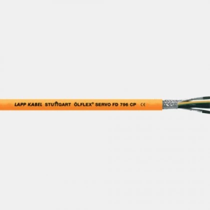 Przewód do falownika ekranowany Olflex Servo FD 796 CP 4G4 mm2 0027952/5mb/