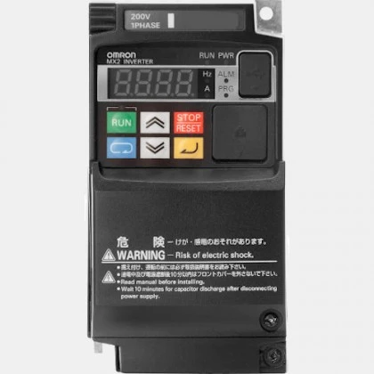 1-fazowy falownik 230VAC 0,1 kW 3G3MX2-AB001-P-E Omron