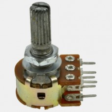 Potencjometr jednoobrotowy 2x2,2kΩ  - WH148-1B-2-20V-B2,2K-AS