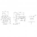 Potencjometr jednoobrotowy 10kΩ  - WH148-1A-2-20V-B10K-AS