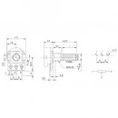 Potencjometr jednoobrotowy 100kΩ  - WH148-1A-2-AS