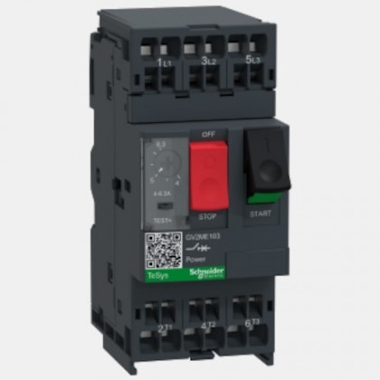 Wyłącznik silnikowy 3P 4…6,3  A GV2ME103 Schneider Electric