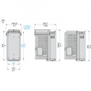 3-fazowy falownik 2,2 kW 3x400 VAC ATV610U22N4 Schneider Electric