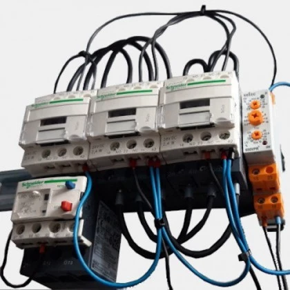 Stycznikowy układ rozruchowy gwiazda-trójkąt 30kW GT30-230VAC-AS